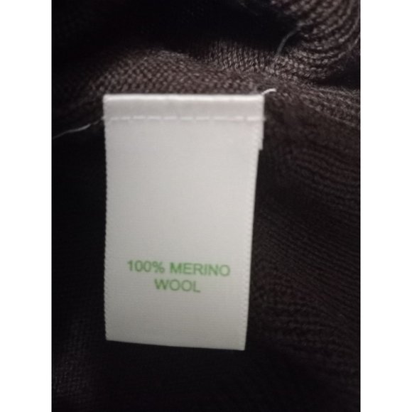 Lilly Pulitzer Small Brown Merino Wool Owl Lightweight Casual Occasion Knit Top - Picture 4 of 4